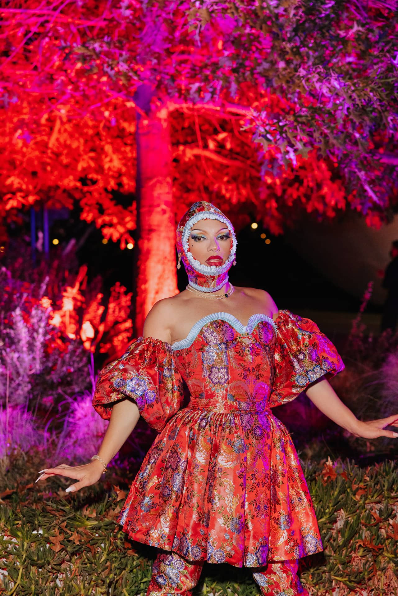 Guests attend the NGV Bowery Ball at NGV International on March 22, 2024 in Melbourne, Australia. Photography: Liz Sunshine for NGV