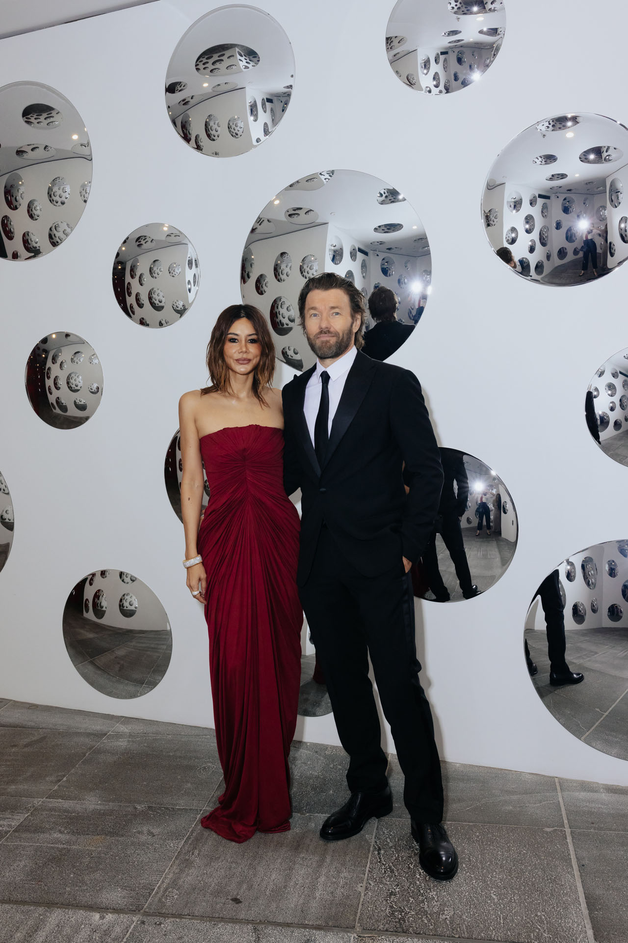 NGV Gala 2024 - Christine Centenera and Joel Edgerton. Photographer: Liz Sunshine